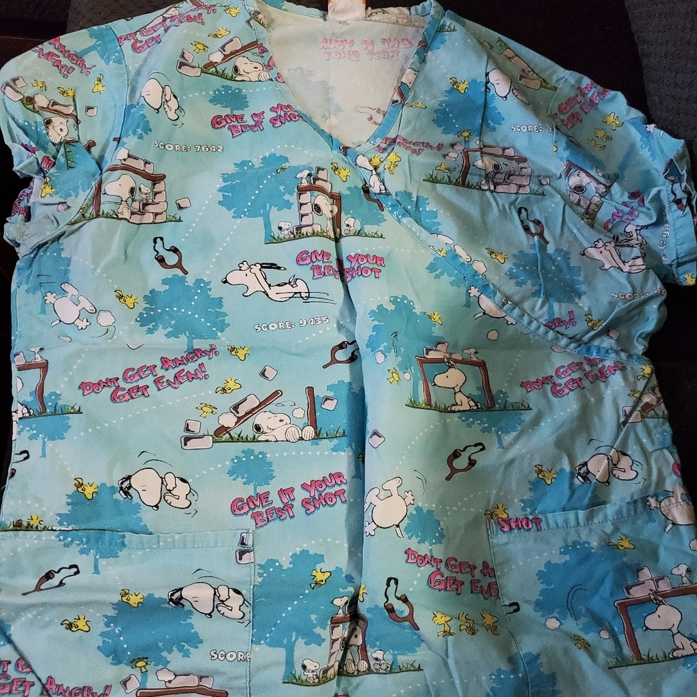 Fun Scrub top